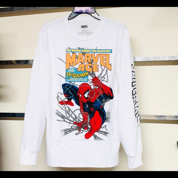 Marvel age spiderman long sleeve tee - Picture 1 of 3